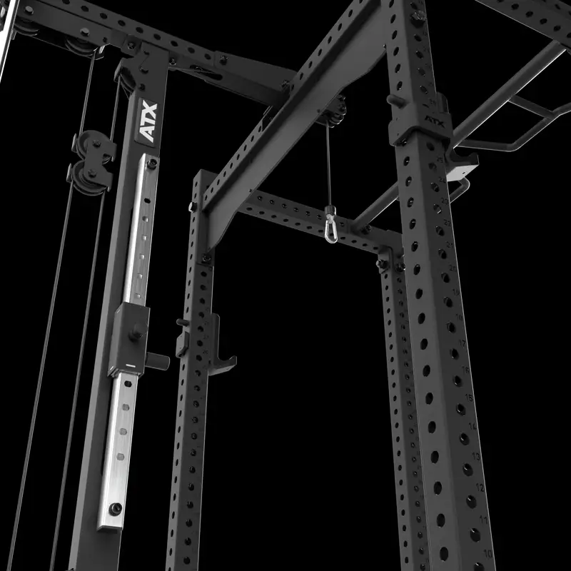 ATX Power Rack PRX-780 2.0  mit Latzug - Hantelscheibenaufnahme - Image 17